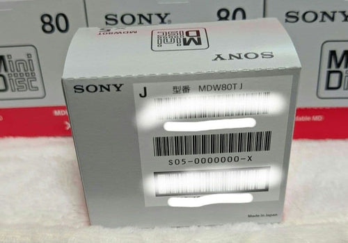 Sony Md Minidisc 120 80