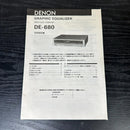 Denon Equalizers De-680