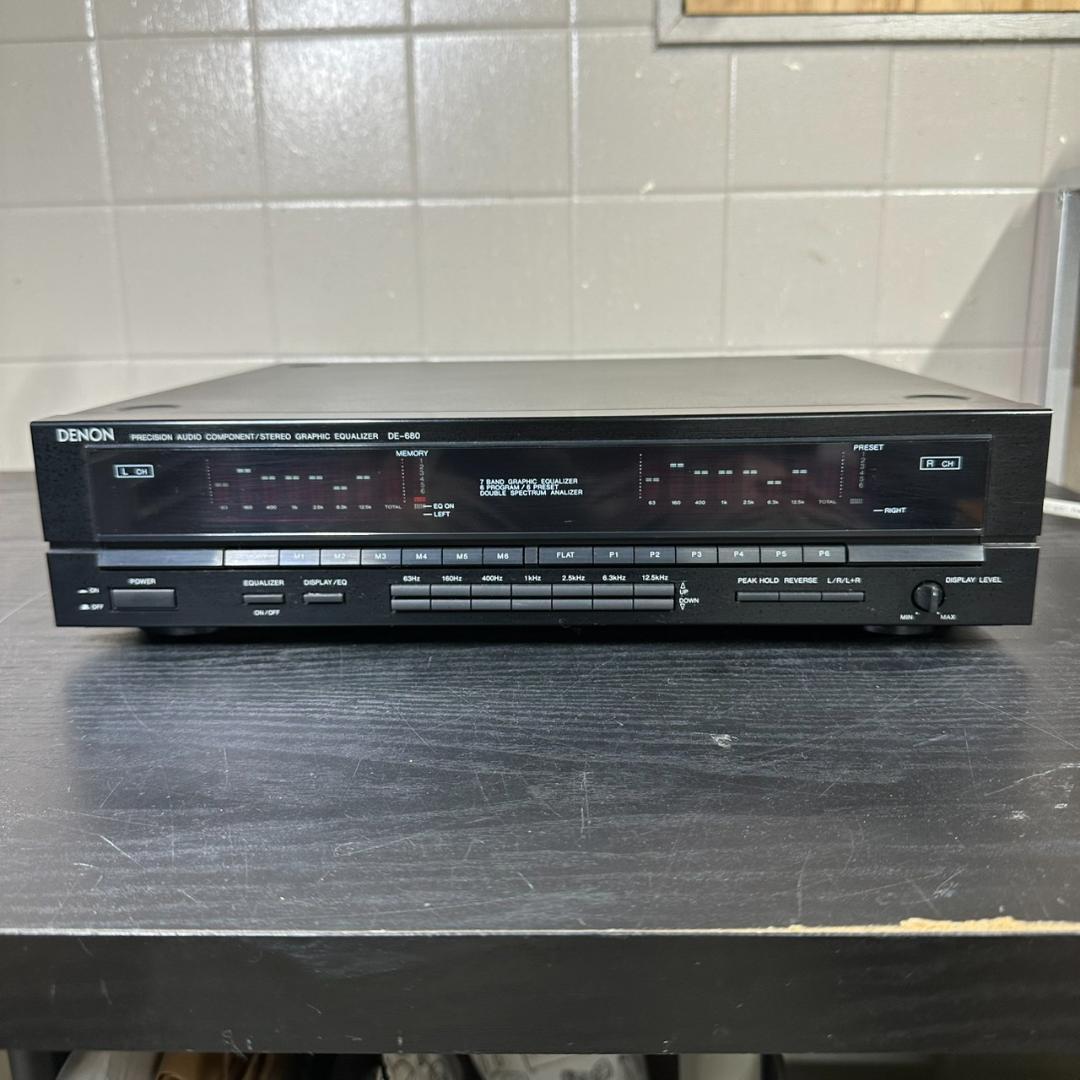 Denon Equalizers De-680