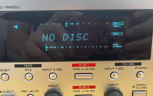 Teac Cd, Md Cassette Decks Ad-Rw950