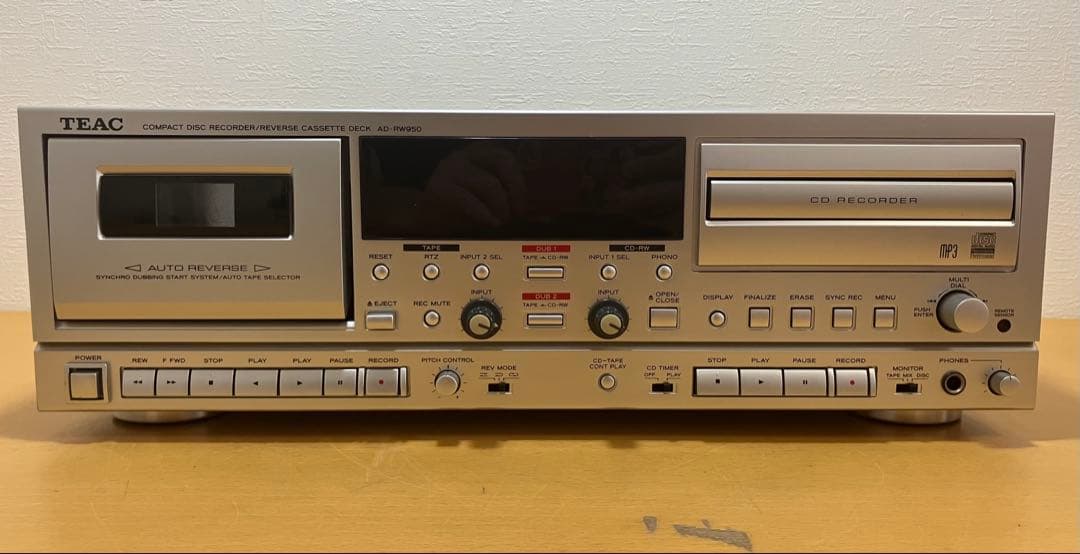 Teac Cd, Md Cassette Decks Ad-Rw950