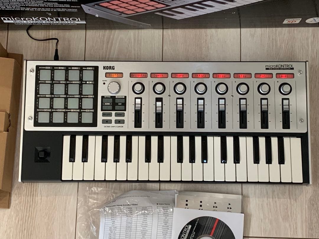 Korg Midi Keyboard Pad Microkontrol