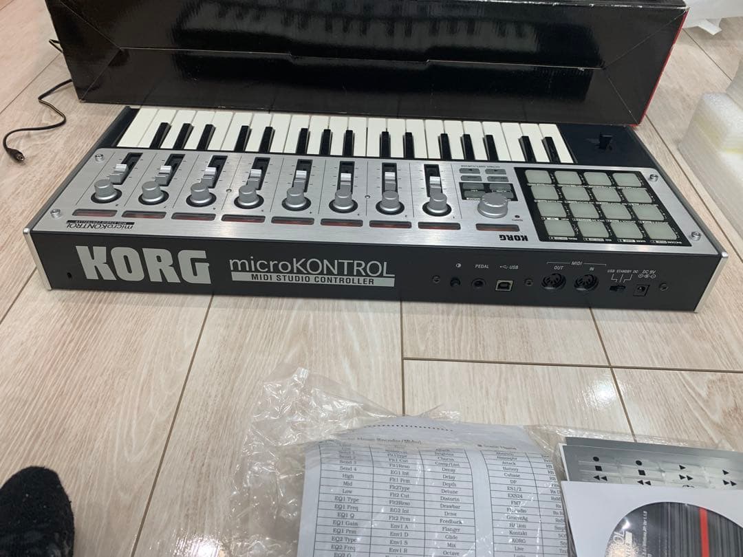 Korg Midi Keyboard Pad Microkontrol