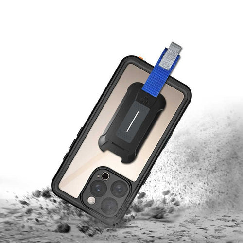Waterproof Case Armorx Ip68 With Hand Strap For Iphone 16 Pro Black Mx-Iph-16Pro