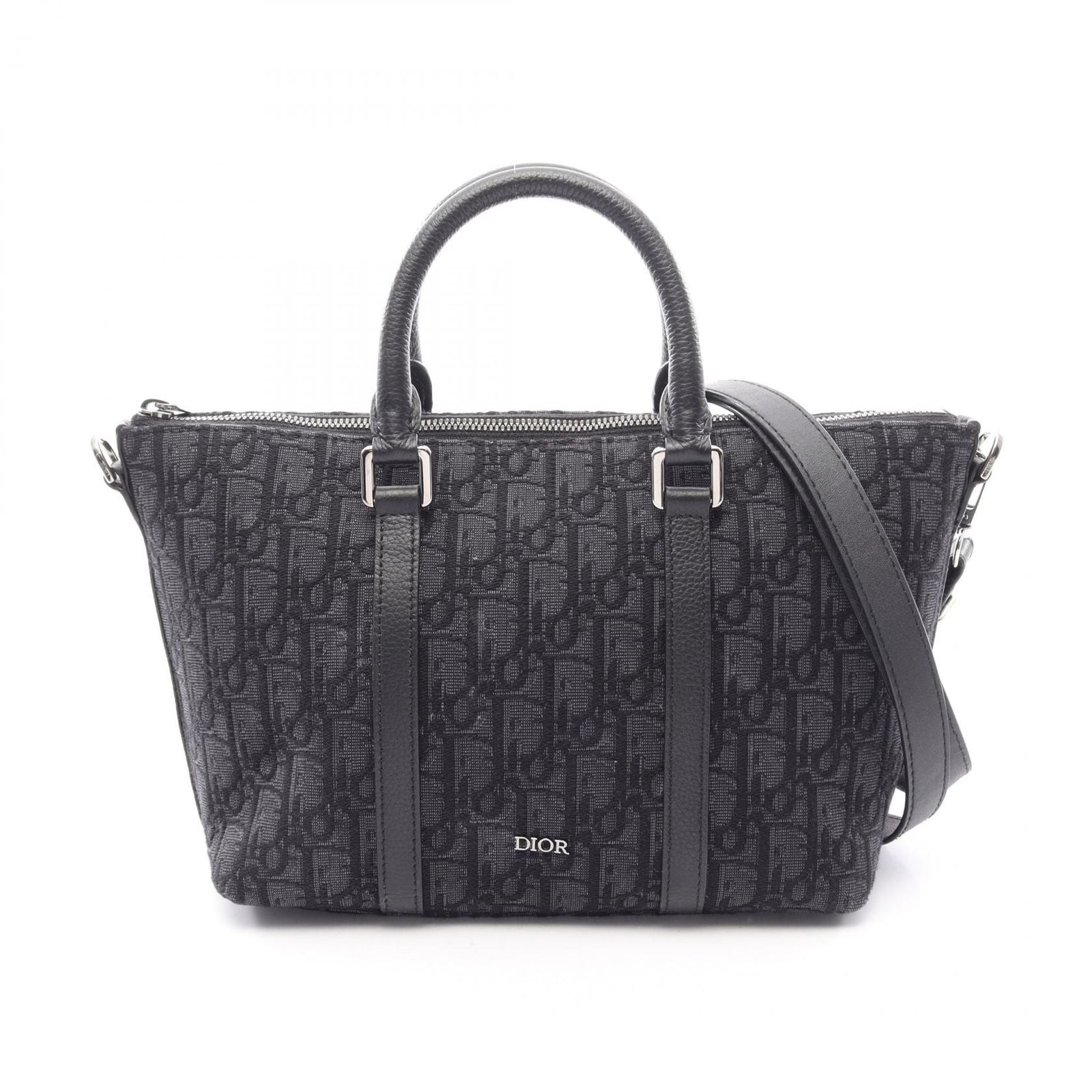 Christian Dior Handbag Weekender 25 2Way 1Espo322Yky Used B