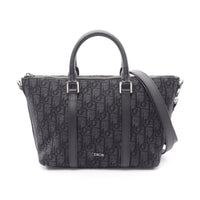 Christian Dior Handbag Weekender 25 2Way 1Espo322Yky Used B