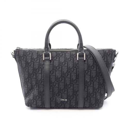 Christian Dior Handbag Weekender 25 2Way 1Espo322Yky Used B