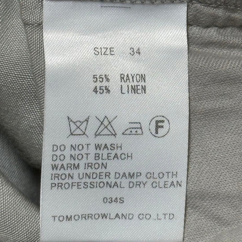 Tomorrowland Wide-Leg Pants Loose-Fitting 34