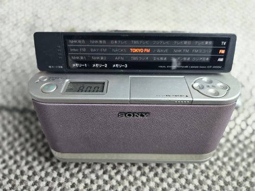 Sony Radio And Boombox Icf-A100V Fm/Am