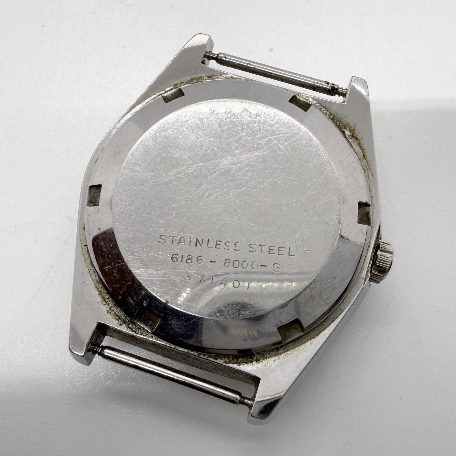 Seiko Automatic Winding Clock Grand Vfa 6186-8000-G At