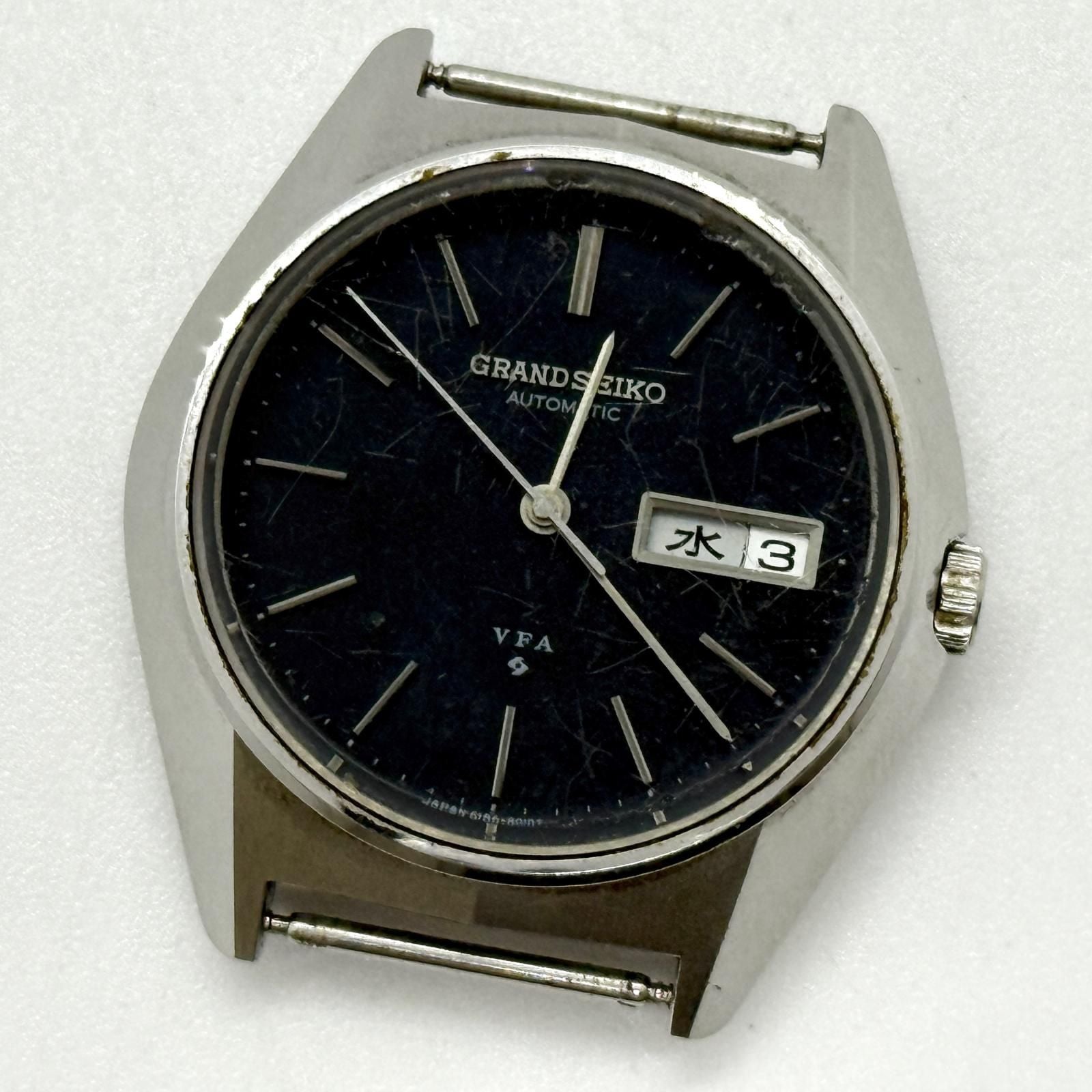 Seiko Automatic Winding Clock Grand Vfa 6186-8000-G At