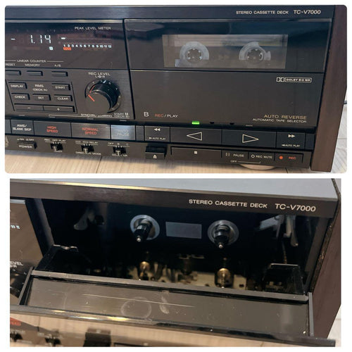 Sony Cd, Md Cassette Decks Tc-V7000 Ok