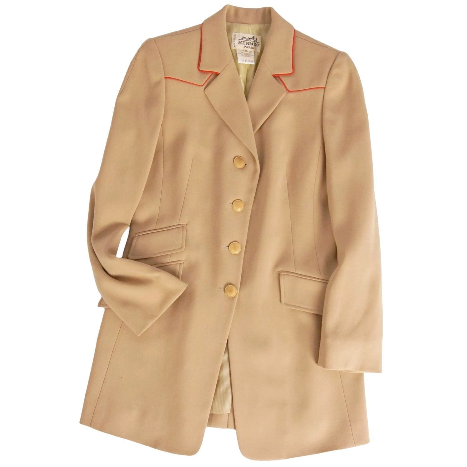 Hermes Tailored Jacket Vintage