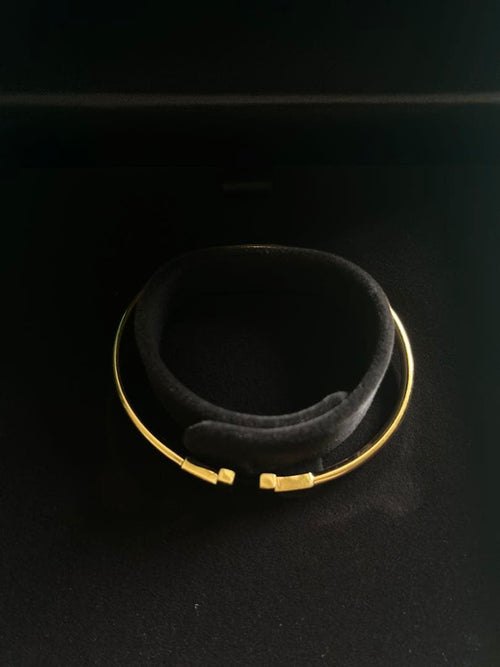 Tiffany Bracelets Co. T Wire Bracelet Gold