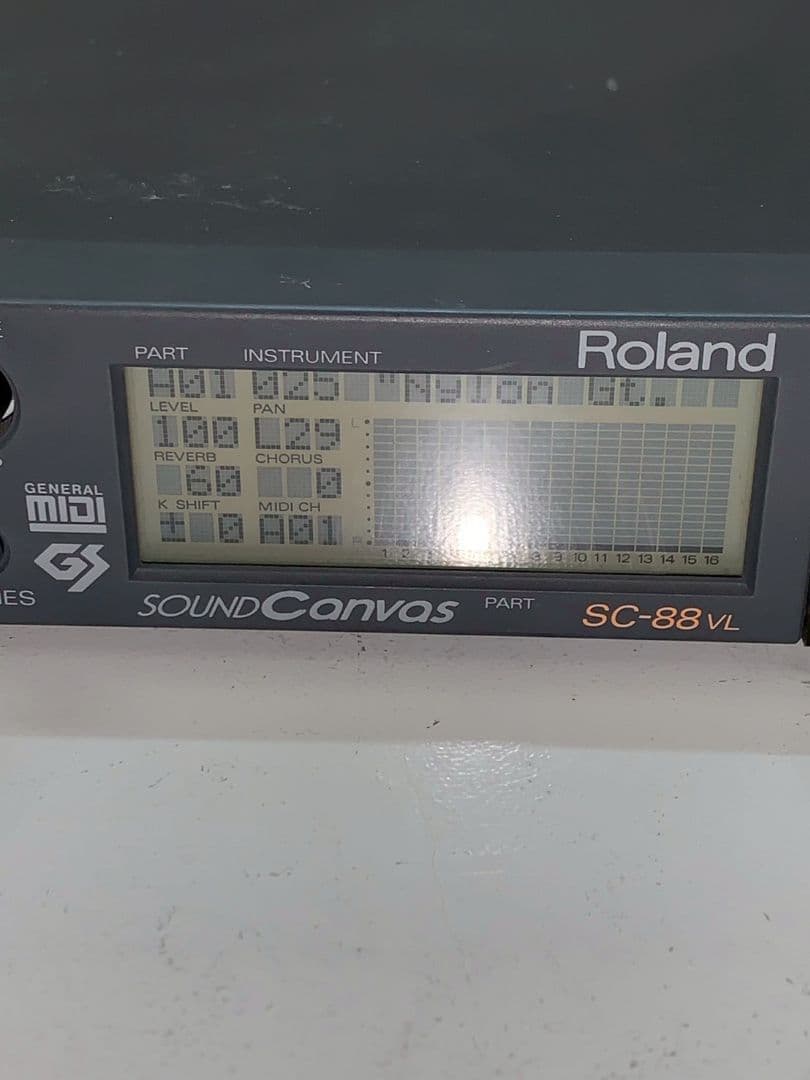 Hardware Instruments Roland Sound Canvas Sc-88Vl