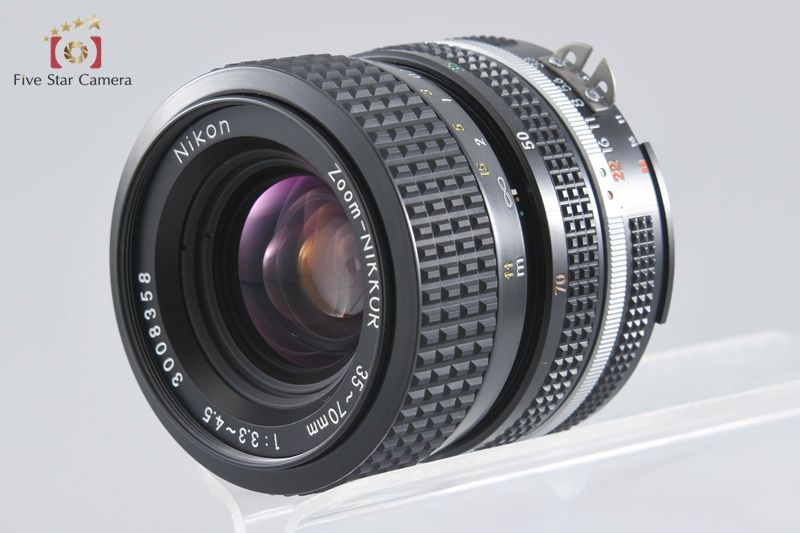 Nikon Lens (Zoom) Ai-S Nikkor 35-70Mm F/3.3-4.5