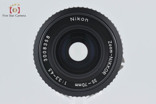Nikon Lens (Zoom) Ai-S Nikkor 35-70Mm F/3.3-4.5