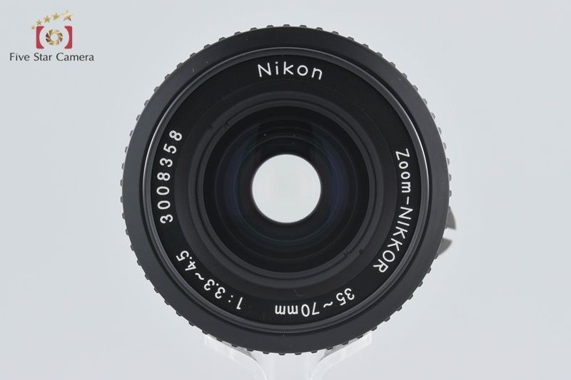 Nikon Lens (Zoom) Ai-S Nikkor 35-70Mm F/3.3-4.5