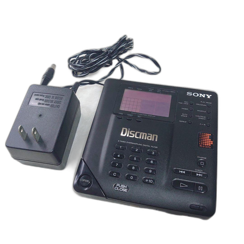 Sony Portable Cd Player Discman D-350