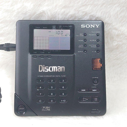 Sony Portable Cd Player Discman D-350