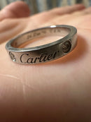 Cartier Rings 48 1P 750 Wg