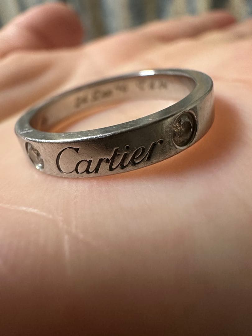 Cartier Rings 48 1P 750 Wg