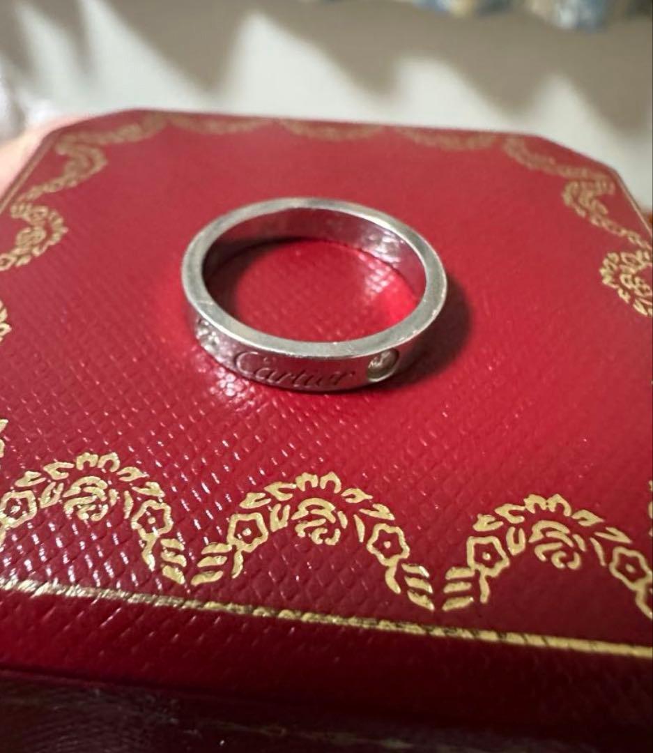 Cartier Rings 48 1P 750 Wg