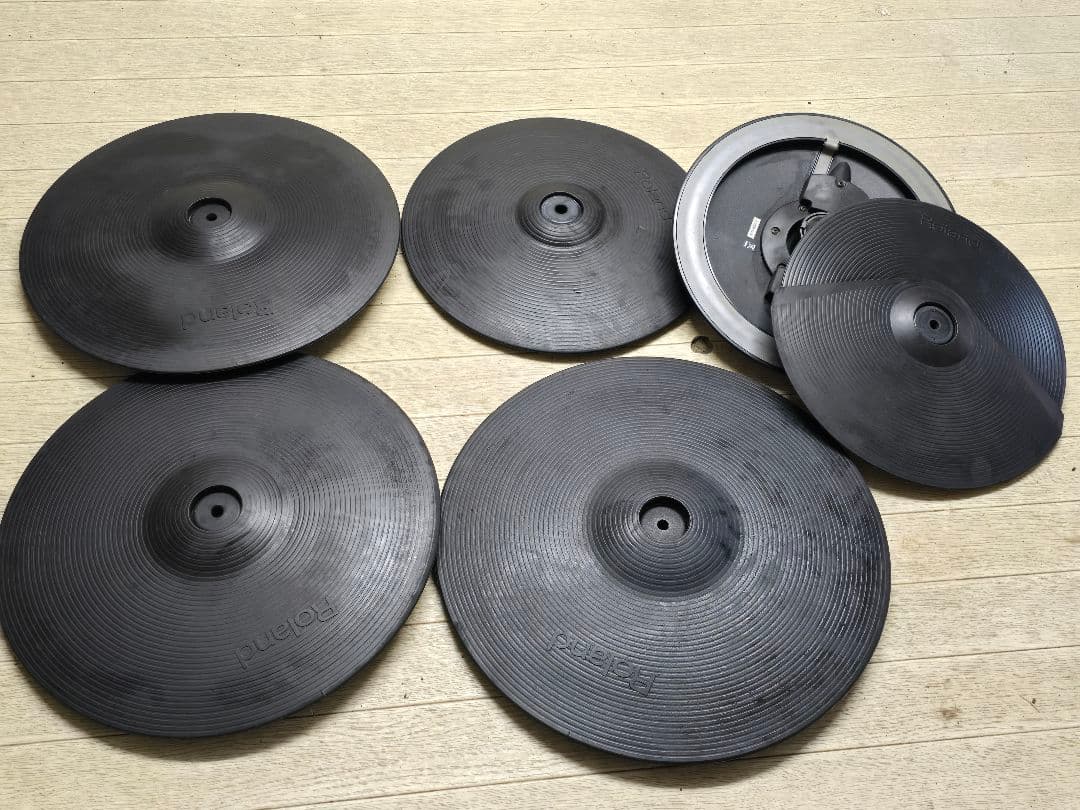 Roland Electronic Drum Cy-14C 2 Cy-15R 1 Vh-12Hi-Hat