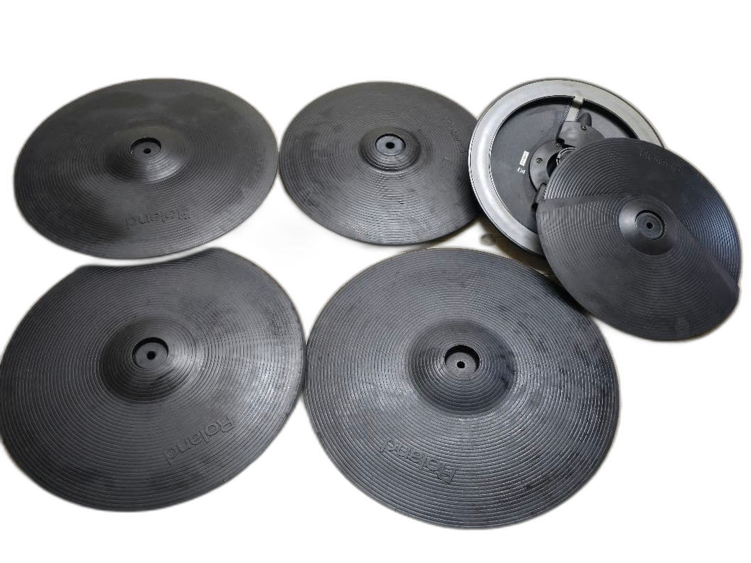 Roland Electronic Drum Cy-14C 2 Cy-15R 1 Vh-12Hi-Hat