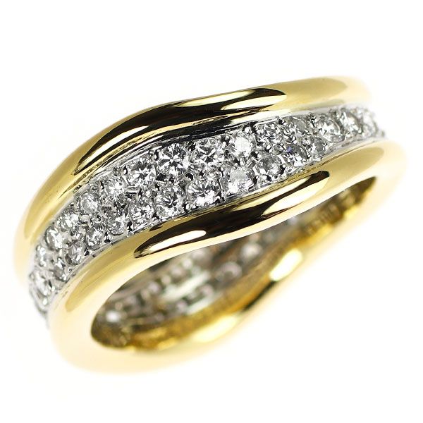 Tiffany Ring K18/Pt950