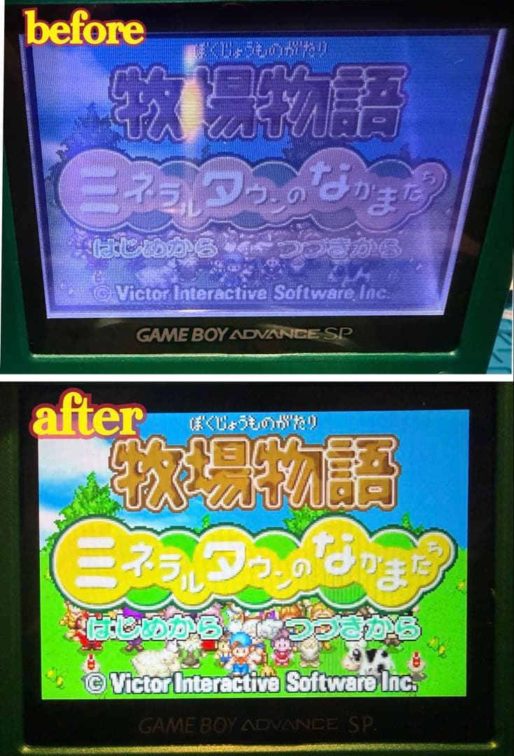 Gameboy Consoles (Game Boy Advance Sp) Ips Usb Type-C