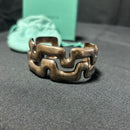 Tiffany Bangles Wristbands Vintage Puzzle Cuff