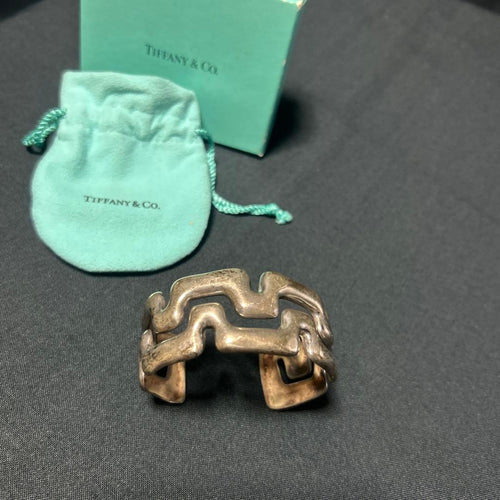 Tiffany Bangles Wristbands Vintage Puzzle Cuff