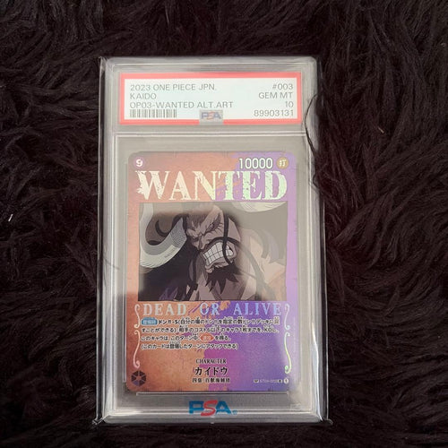 One Piece Card Game Psa 10 Sp St04-003 Sr