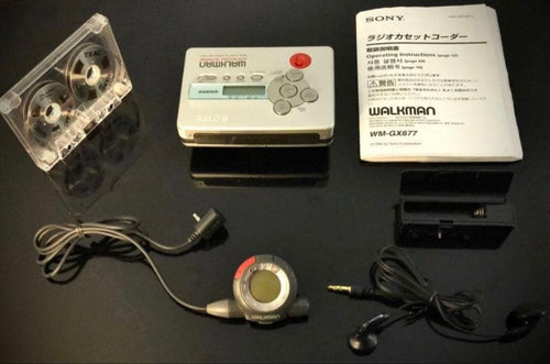 Sony Cassette Player Wm-Gx677