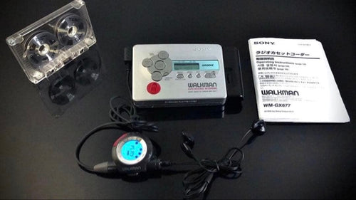 Sony Cassette Player Wm-Gx677