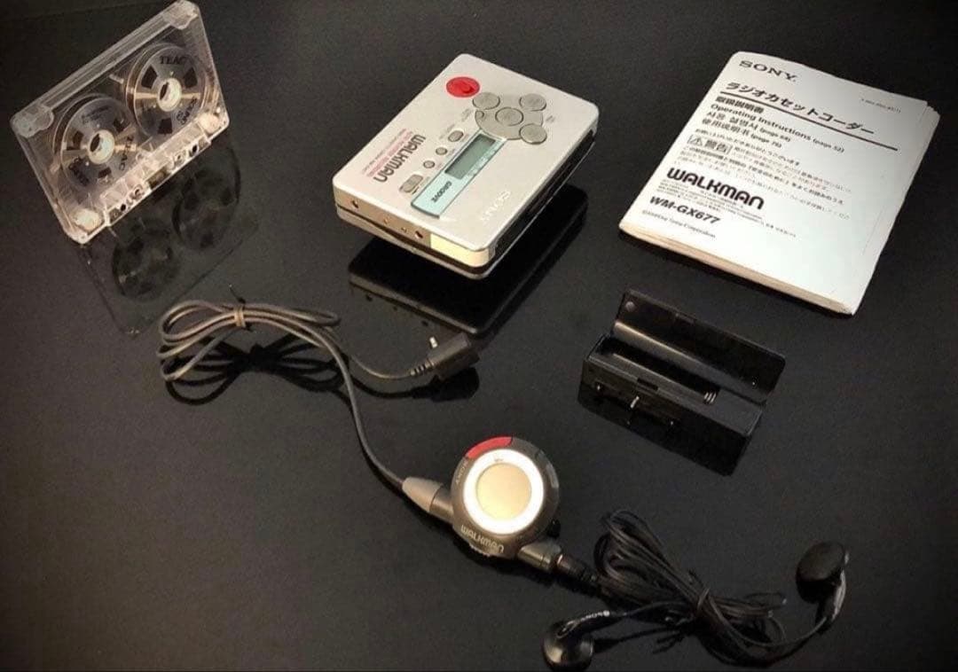 Sony Cassette Player Wm-Gx677