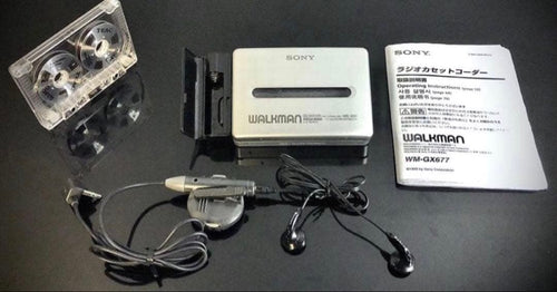 Sony Cassette Player Wm-Gx677