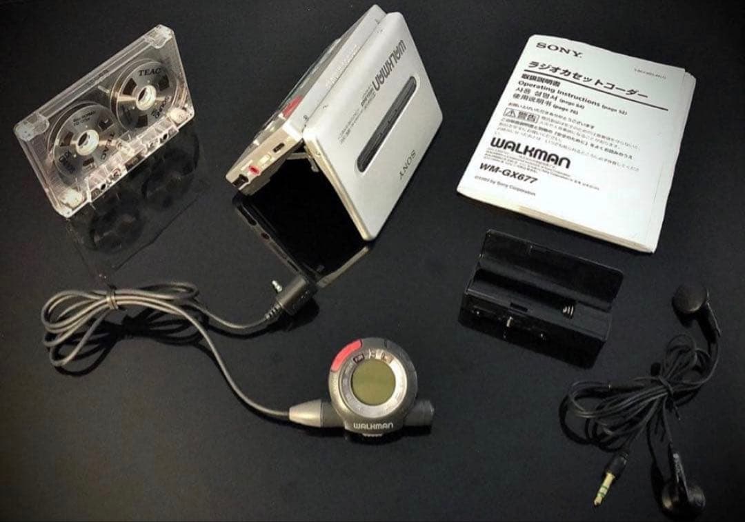 Sony Cassette Player Wm-Gx677