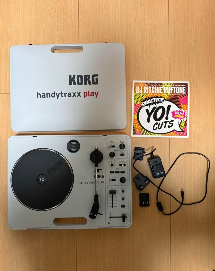 Korg Record Players (Turntables) Handytraxx Play+Practice Yo Cuts