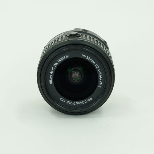 Nikon Lens (Zoom) Af-S Dx Nikkor 18-55Mm F3.5-5.6G Vr Ii F