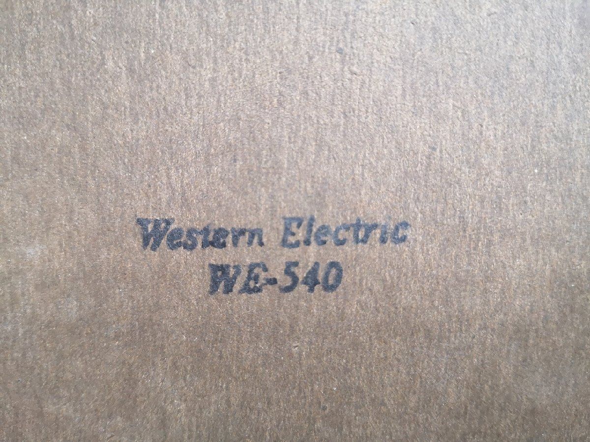 Speaker 1920 Western Electric We 540-Aw/540Aw W/ M0S10543