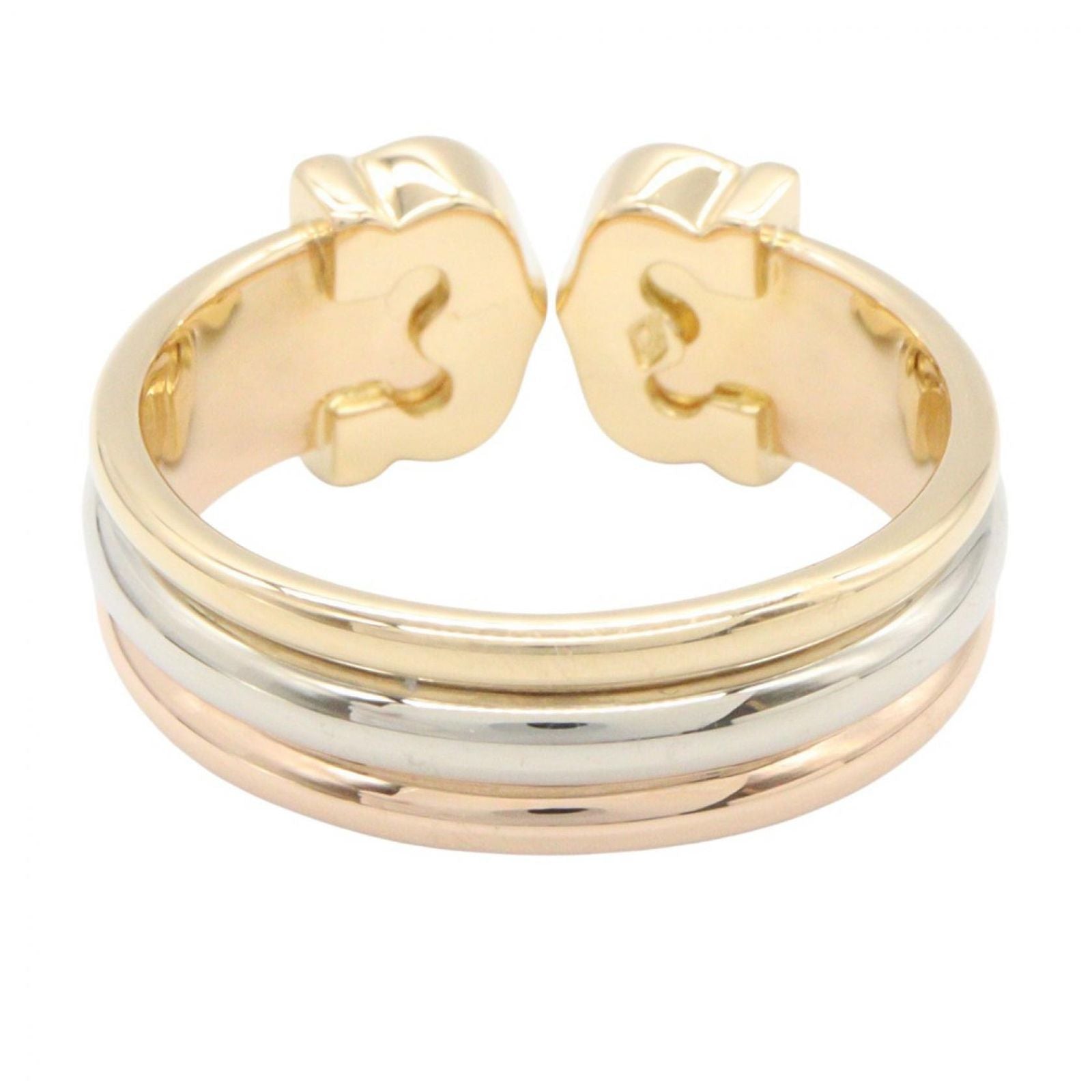 Cartier Ring 2C K18 K18Wg Used A