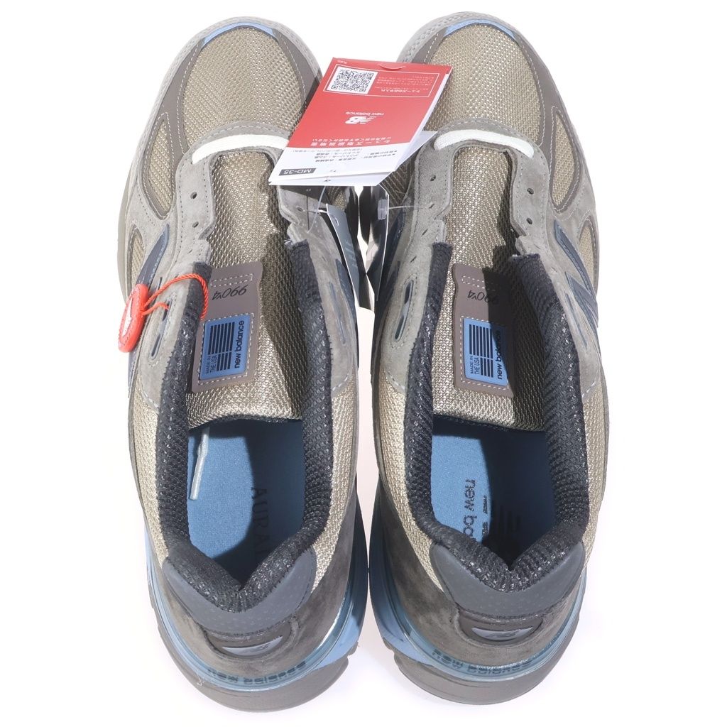 New Balance Sneakers Auralee Taupe Us12/30Cm U990Ar4