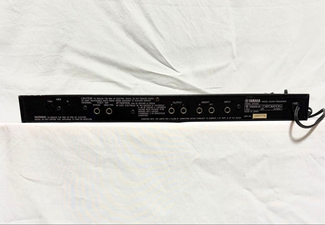 Yamaha Recording Effects Units Spx50D