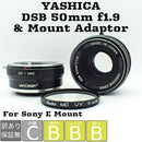 Yashica Lens (Single Focus) Dsb F1.9&