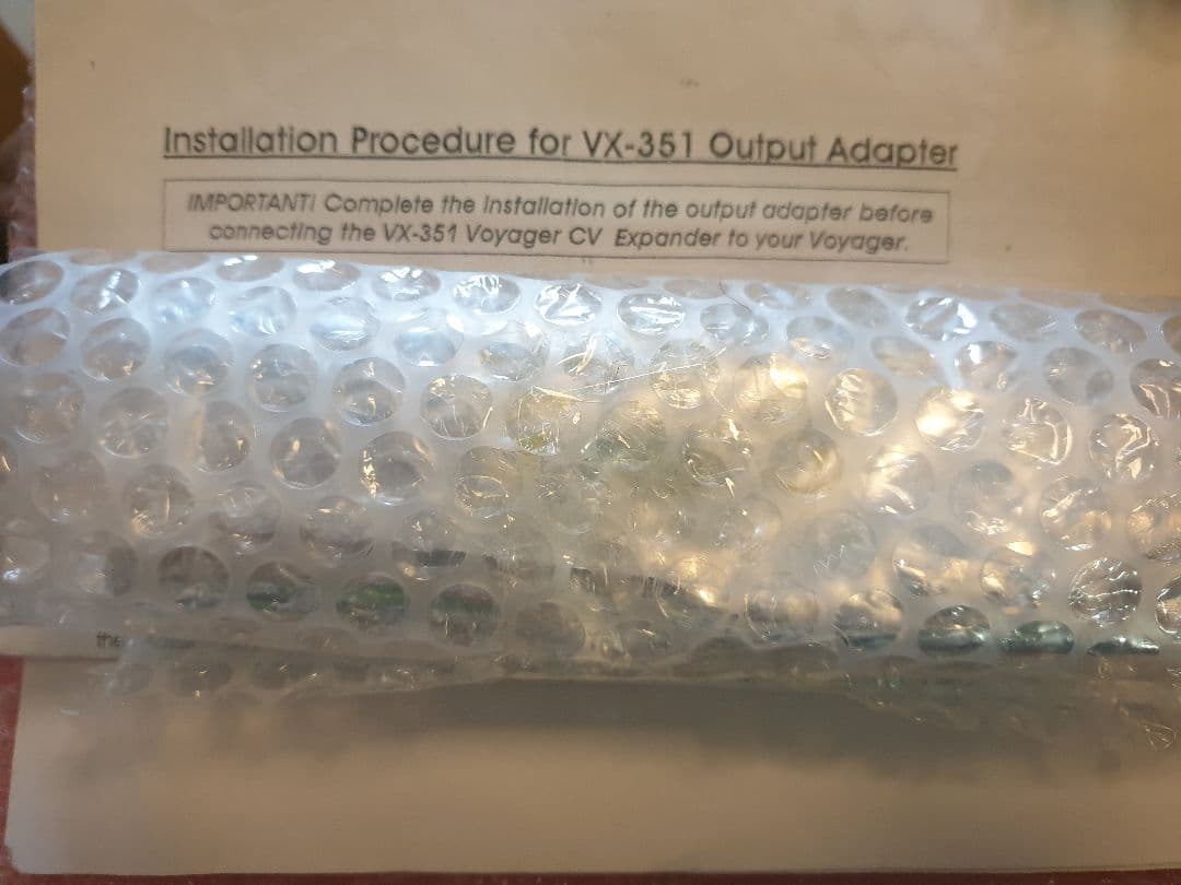 Modular Synthesizer Moog Voyager Cv Expander Vx-351 Mint