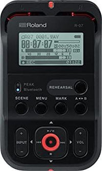 Ic Recorder Voice Pcm Sd Roland R-07-Bk