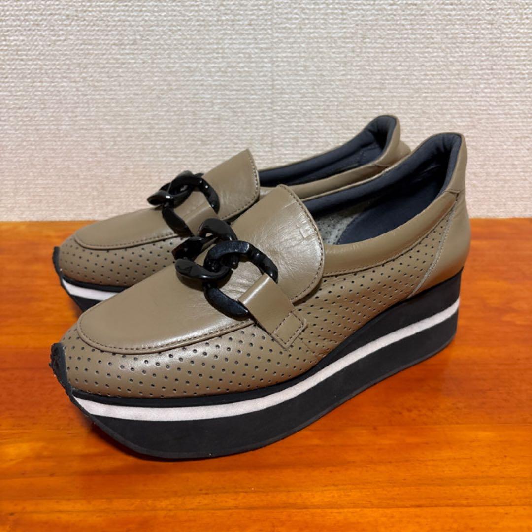 Barclay Loafers Leather Shoes Vita Nova 22.5