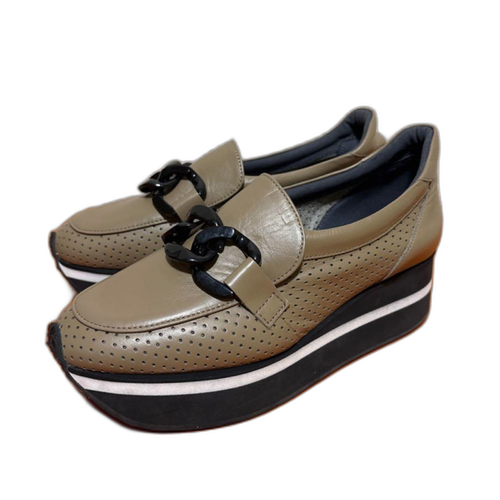 Barclay Loafers Leather Shoes Vita Nova 22.5
